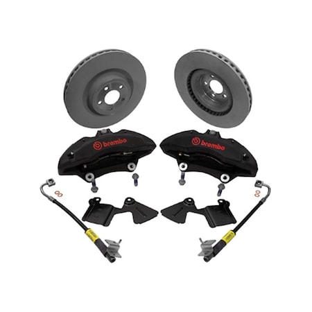 Ford M2300V Performance Front Brake Kit for 2015-2017 Mustang GT 6 Piston F28-M2300V